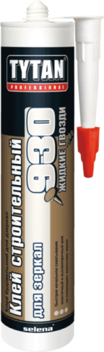 Титан Professional 930 клей строительный для зеркал жидкие гвозди (380 г)