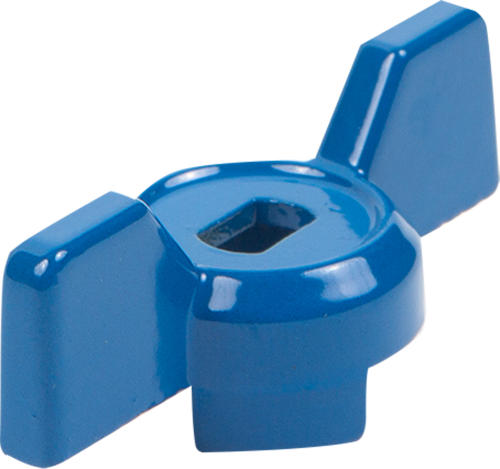 Бант для шарового крана BEST синий, 1/2" - 3/4"