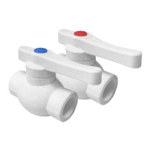 Кран шаровой 20мм ПП PP-R OPTIMA Valfex 