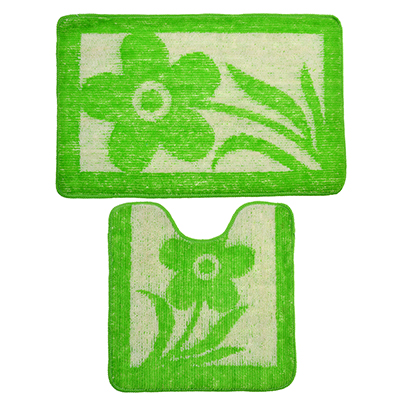 VETTA Набор ковриков 2шт для ванной и туалета, акрил, 50x80см + 50x50см, эконом 4