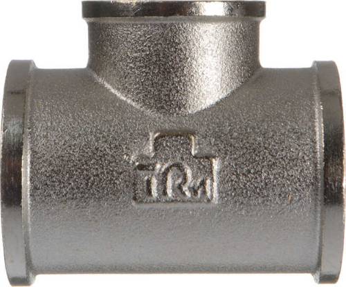Тройник  3/4"x 1/2"x 3/4" г-г-г., лат. TRm 06122