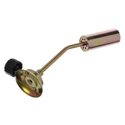 Газовая горелка к баллону с цанговым захватом, шир. сопло 23 мм; 18х6,5х5см