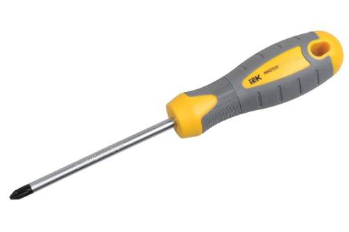 Отвёртка крестовая Master Ph1x100мм  IEK TSC-1 PH-110