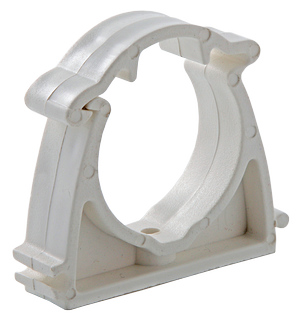 Клипса  25 мм ПП, опора с защелкой