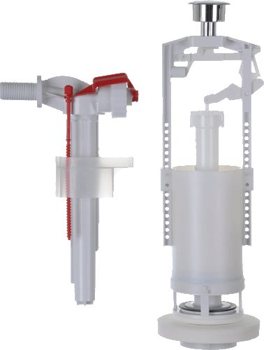 Арматура д/унит. (Чехия), 1/2" бок. пласт.1 кн, SA2000, 27842