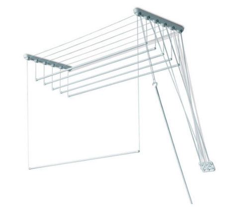 Сушилка потолочная на 5 веревок, 140 см, "ЛИАНА"