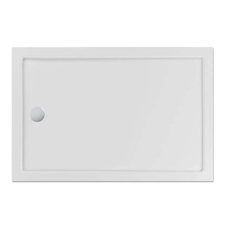 Душевой поддон 120х80х13 см Square MELODIA низкий, белый, прямоугольный. (ЖЦ)