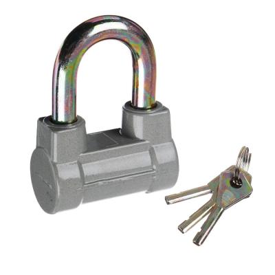 ЕРМАК Замок навесной "Алюминий" 60мм с короткой дужкой