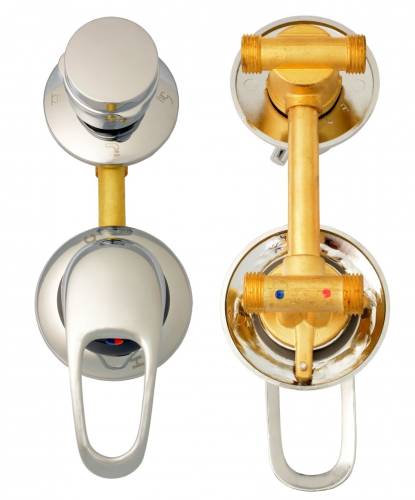 Смеситель на 2 режима, 100 мм, под гайку для душевой кабины NEW