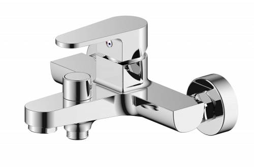 ARGO 3505L TIMOS Смеситель для ванны,  однорычажный d-35, дайвотер кнопка