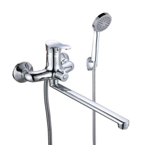 Смеситель для ванной и умыв. РМС SL86-006E D35 излив 30см, однорычажный Хром