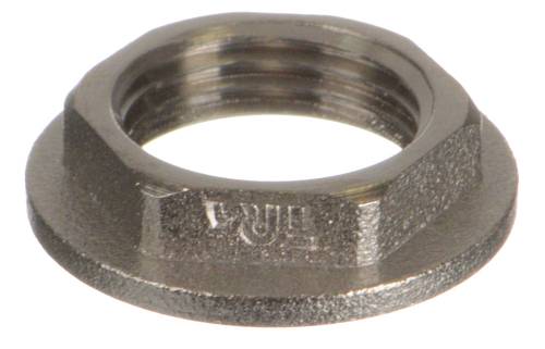 Контргайка  3/4" ник. лат. с ребордой TRm 06052