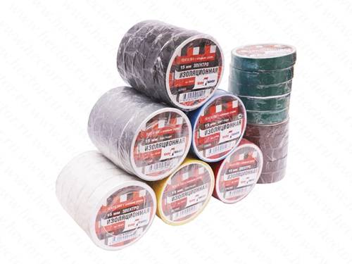Изолента ПВХ 15мм*20м черная Klebebander