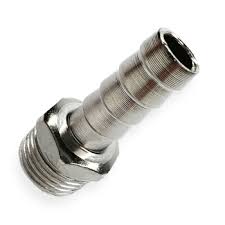 Штуцер ARMA с наружной резьбой 1/4"- елочка 8mm