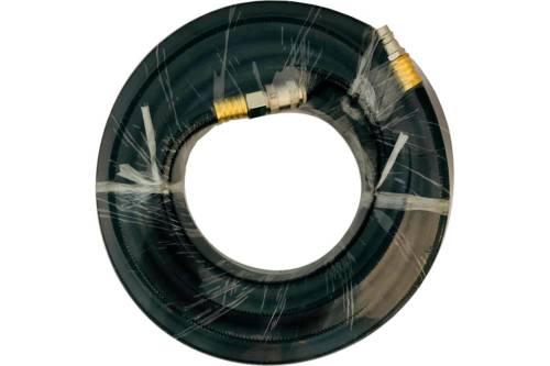 Шланг ARMA черный резиновый армированный с быстросъемными соединениями профи 9,5*17*20м