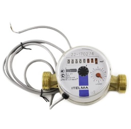 УЦЕНКА 50% Счетчик воды имп. L110 Ду15мм ХВ ИТЕЛМА без крепежа (ЖЦ)