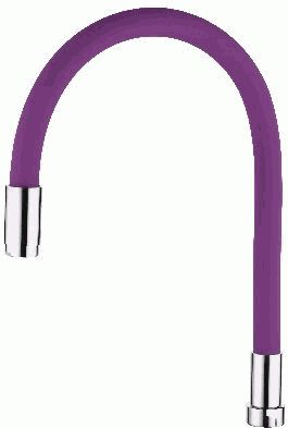 Излив для кухни Ledeme гибкий, фиолетовый, L7503-8
