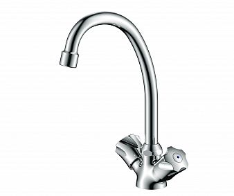 ARGO 022 LUCH Смеситель для кухни, набортный, 1/2" керамика