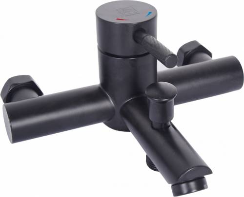 ARGO 3505 SOLID black Смеситель для ванны, картридж d35, нержавеющая сталь