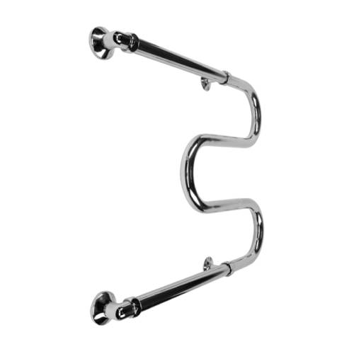 MELODIA Полотенцесушитель Simple М-образный 500 х 500мм 1" MTRSP5050