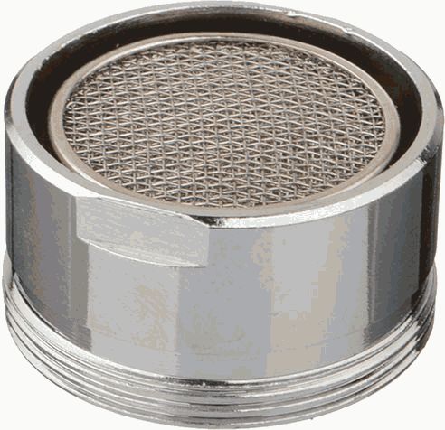 Аэратор латунный M28*1 нар.рез., нерж.сетка MELODIA MKP20529N