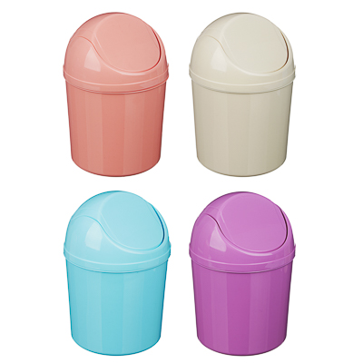 VETTA Контейнер для мусора настольный, пластик, 19x13см, 4 цвета