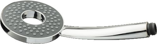 Лейка душевая TERMA  MELODIA 1 функция, d100мм, хром/серый MKP20534
