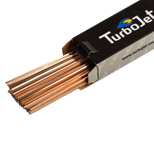 Припой TurboJet СР20З, 2x2x500 меднофосфористый упаковке по 1 кг
