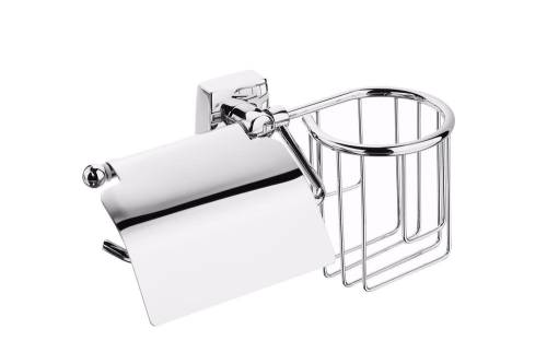 "HAIBA" Держатель для туалетной бумаги и освежителя,  настенный,  металл., подвес