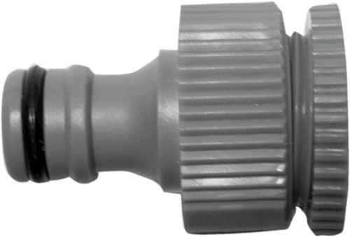 Адаптер д/поливочного шланга внешний 3/4"-1" пл. (77416)