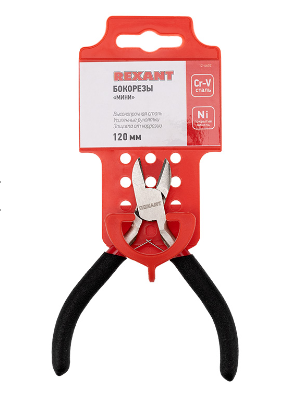 Бокорезы Мини 120мм авторазжим обливные рукоятки никелир. Rexant 12-4602