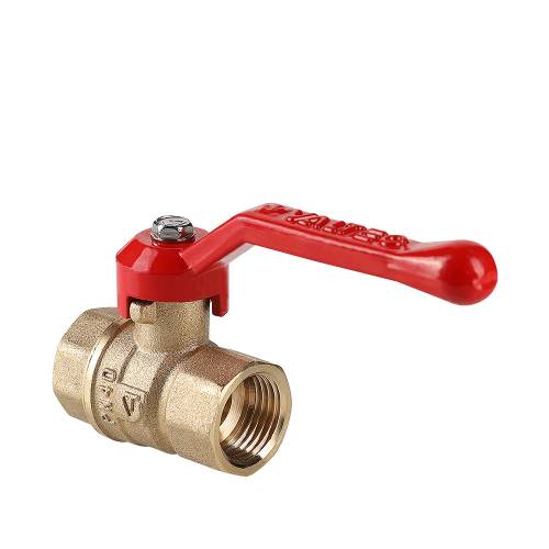 Кран шар. 1" г-г (PN40) рычаг, латунь VALTEC СТАНДАРТ 