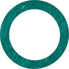 Прокладка паронит для радиатора 1" 1,5 зеленая, GF 13/Р-1,5