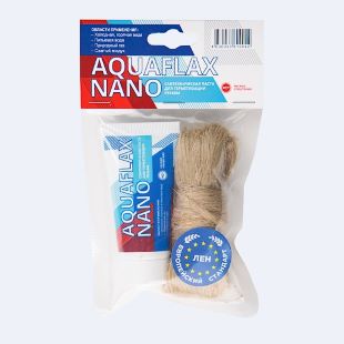 AquaflaxNano, набор паста 30г туба +15г лён(ЕВРО) (ЖЦ) 