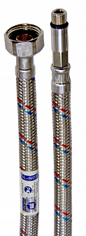 Подводка для смесителя, 0.4 м, 1/2"хМ10*1х35, "MATEU"