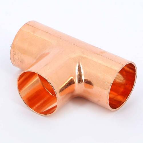 Медь. Тройник - пайка  15 мм Sanha, Viega