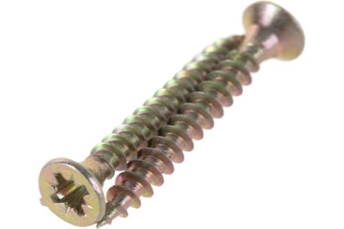 Шуруп универсальный желтый 3x25мм (30шт.) 103304