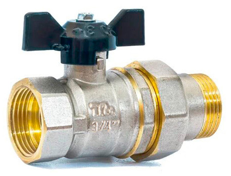 Кран американка 3/4' г-ш  бант, TeRma NEOS (32024)