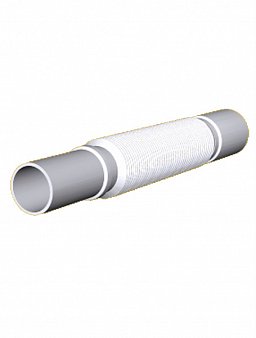 ГОФРА  K304  32 - 40мм, 31-75см без гайки АНИ ПЛАСТ