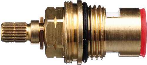 Кран-букса 1/2" керамика, 8 х 20 шлиц., 90° под крест. 01. 34121