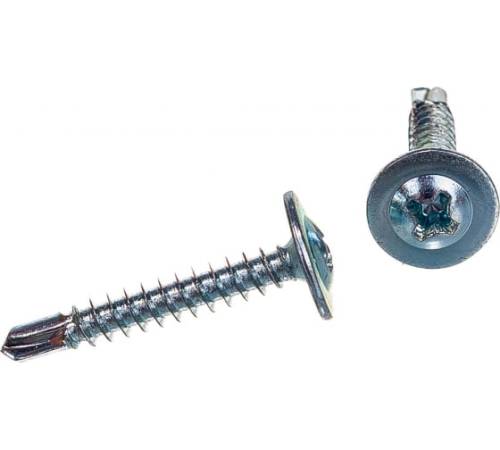 Саморез по металлу ШСММ прессшайба сверло 4,2х32 (1000шт.) ГОСКРЕП-кор.без окна Standart