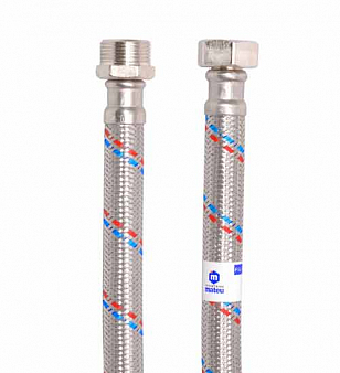Подводка воды, ГИГАНТ, 1/2", 0.5 м, г - ш ,"MATEU"