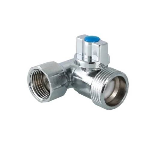 Бытовой кран шар. 1/2"x3/4"х1/2", г-ш-ш, трехпроходной, лат., Valtec VT.256.N.05 