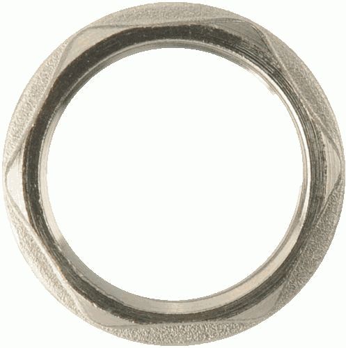 Контргайка  1" ник. лат., с реборд. TRm 06053