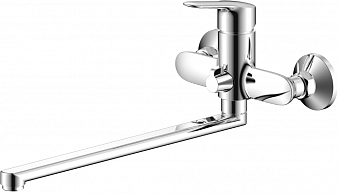 ARGO 35L35/K AURA Смеситель для ванны и умывальника, d-35 дайвотер керамбукса, L-образный излив