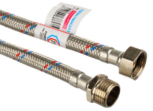 Подводка воды,1/2", 2.5 м, г-ш, "ТР-Сантехника"