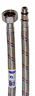 Подводка для смесителя, 1,2 м, 1/2"хМ10*1х18, "MATEU"